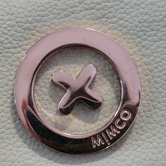 Beige and Rose gold Mimco wallet - Picture 3 of 3